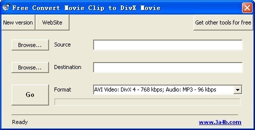 Free Convert Movie Clip to DivX Movie