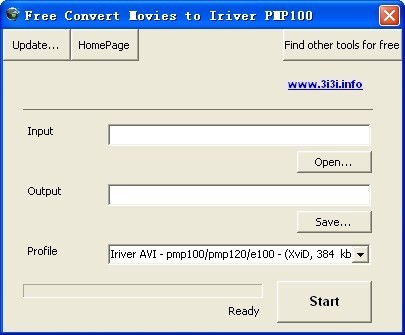 Free Convert Movies to Iriver PMP100
