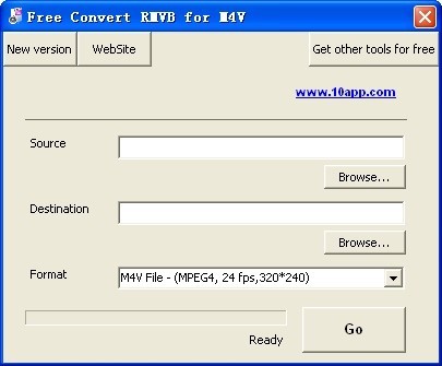 Free Convert RMVB for M4V