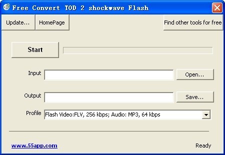 Free Convert TOD 2 shockwave Flash