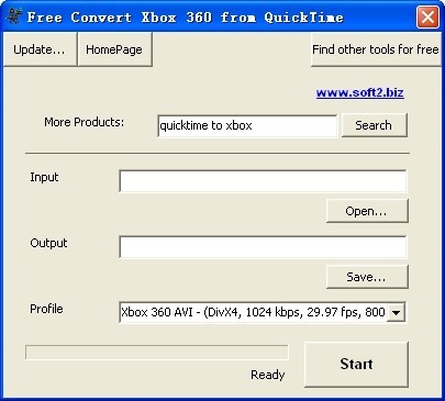 Free Convert Xbox 360 from QuickTime