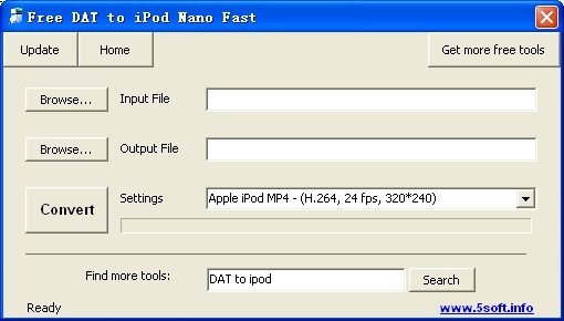 Free DAT to iPod Nano Fast