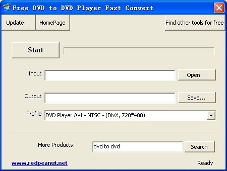 Free DVD to DVD Player Fast Convert
