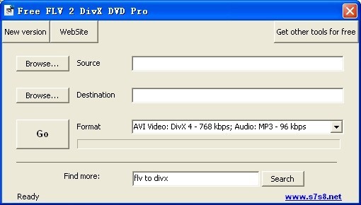Free FLV 2 DivX DVD Pro