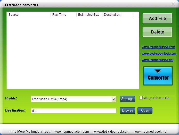 Free FLV to Palm Converter