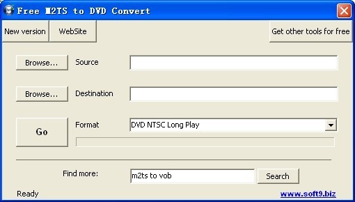 Free M2TS to DVD Convert