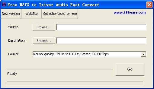 Free M2TS to Iriver Audio Fast Convert