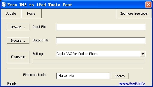 Free M4A to iPod Music Fast