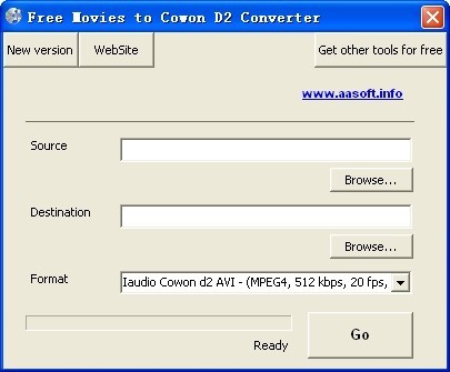 Free Movies to Cowon D2 Converter