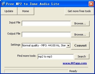 Free MP2 to Zune Audio Lite