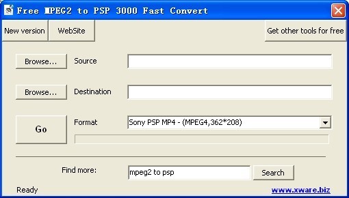 Free MPEG2 to PSP 3000 Fast Convert
