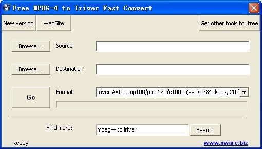Free MPEG-4 to Iriver Fast Convert