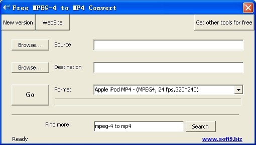 Free MPEG-4 to MP4 Convert