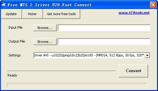 Free MTS 2 Iriver U20 Fast Convert