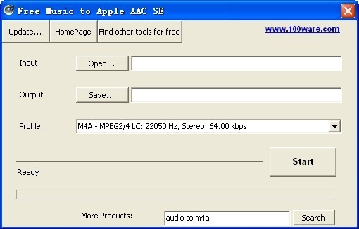 Free Music to Apple AAC SE