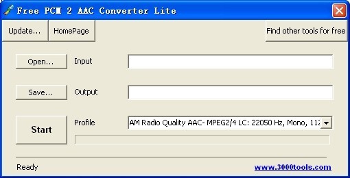 Free PCM 2 AAC Converter Lite