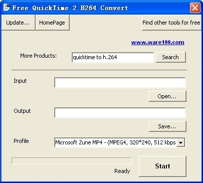 Free QuickTime 2 H264 Convert