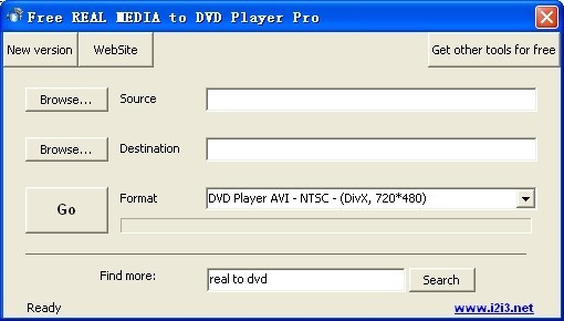 Free REAL MEDIA to DVD Player Pro