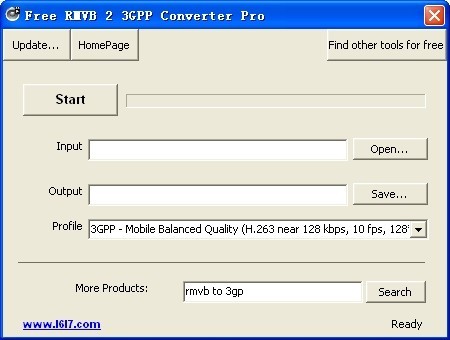 Free RMVB 2 3GPP Converter Pro