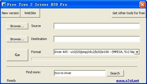 Free Tivo 2 Iriver B20 Pro