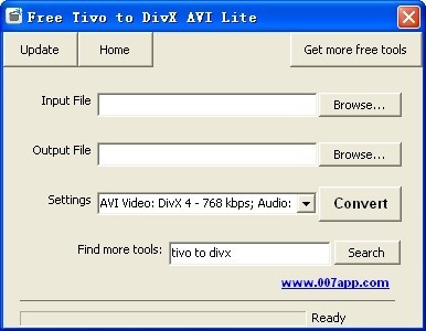 Free Tivo to DivX AVI Lite