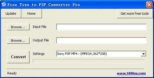 Free Tivo to PSP Converter Pro
