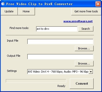 Free Video Clip to DivX Converter
