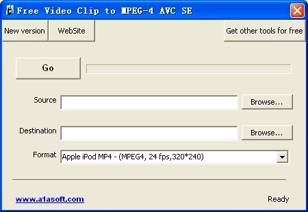 Free Video Clip to MPEG-4 AVC SE
