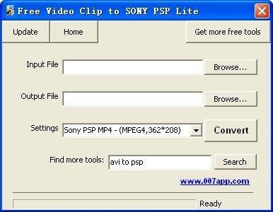 Free Video Clip to SONY PSP Lite