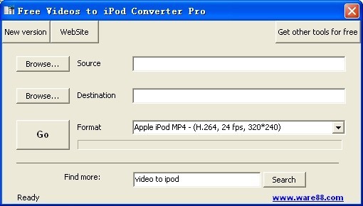 Free Videos to iPod Converter Pro