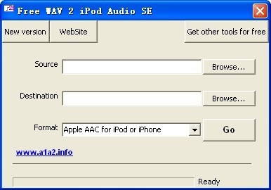 Free WAV 2 iPod Audio SE
