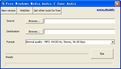 Free Windows Media Audio 2 Zune Audio