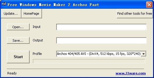 Free Windows Movie Maker 2 Archos Fast