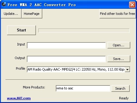 Free WMA 2 AAC Converter Pro