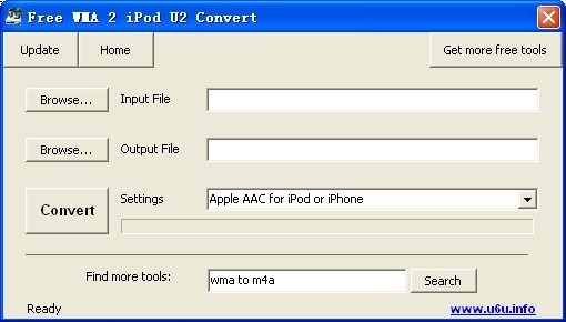 Free WMA 2 iPod U2 Convert