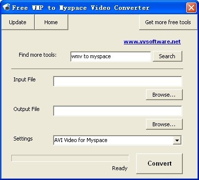 Free WMP to Myspace Video Converter
