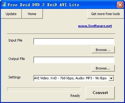 Free Xvid DVD 2 XviD AVI Lite