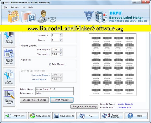 Healthcare 2D Barcodes