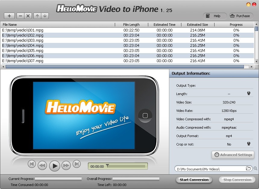 HelloMovie Video to iPhone