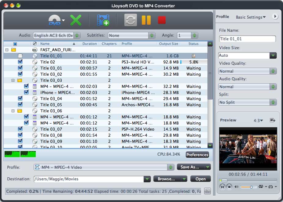 Dvd to mp4 converter for mac
