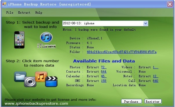 iPhone Backup Restore