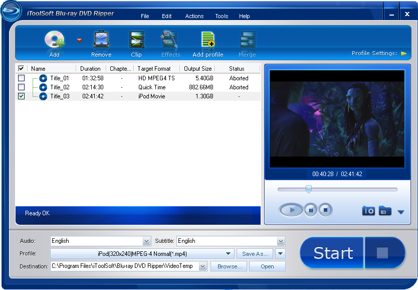 iToolSoft Blu-ray DVD Ripper