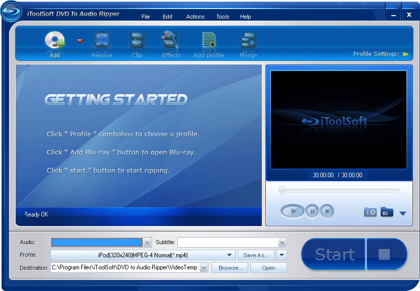 iToolSoft DVD to Audio Ripper