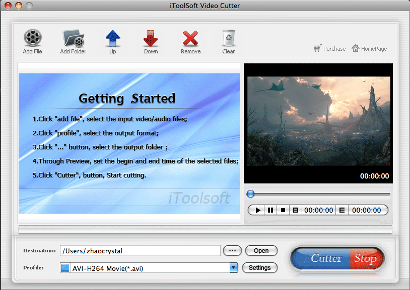iToolSoft Video Cutter for Mac