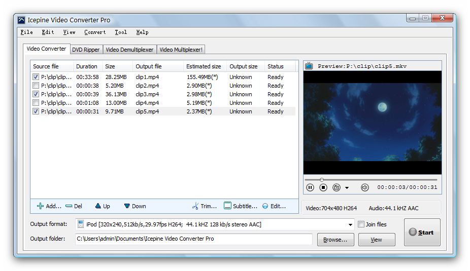 Icepine Video Converter Pro