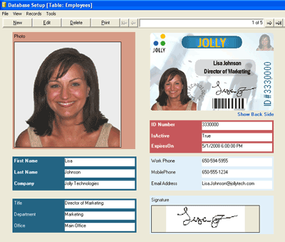 ID Flow ID Badge Maker Software