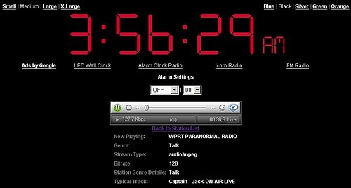 Internet Clock Radio