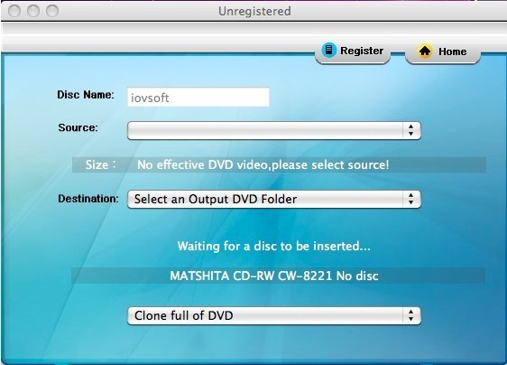 iovSoft DVD Copy for Mac