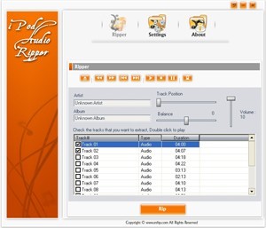 iPod Audio Ripper All in One free