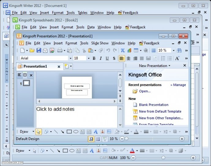 Kingsoft Office Free 2012